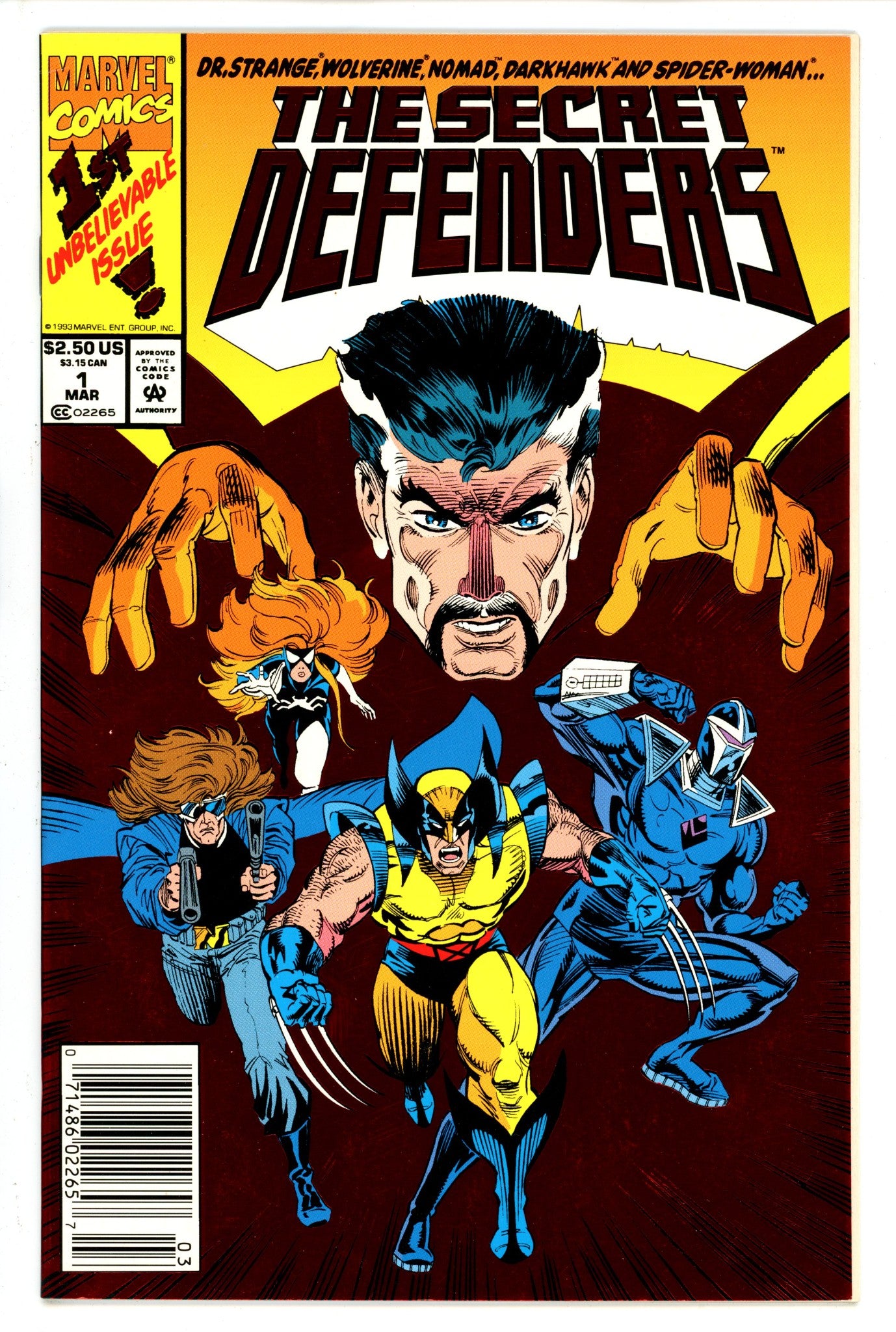 The Secret Defenders 1 Newsstand