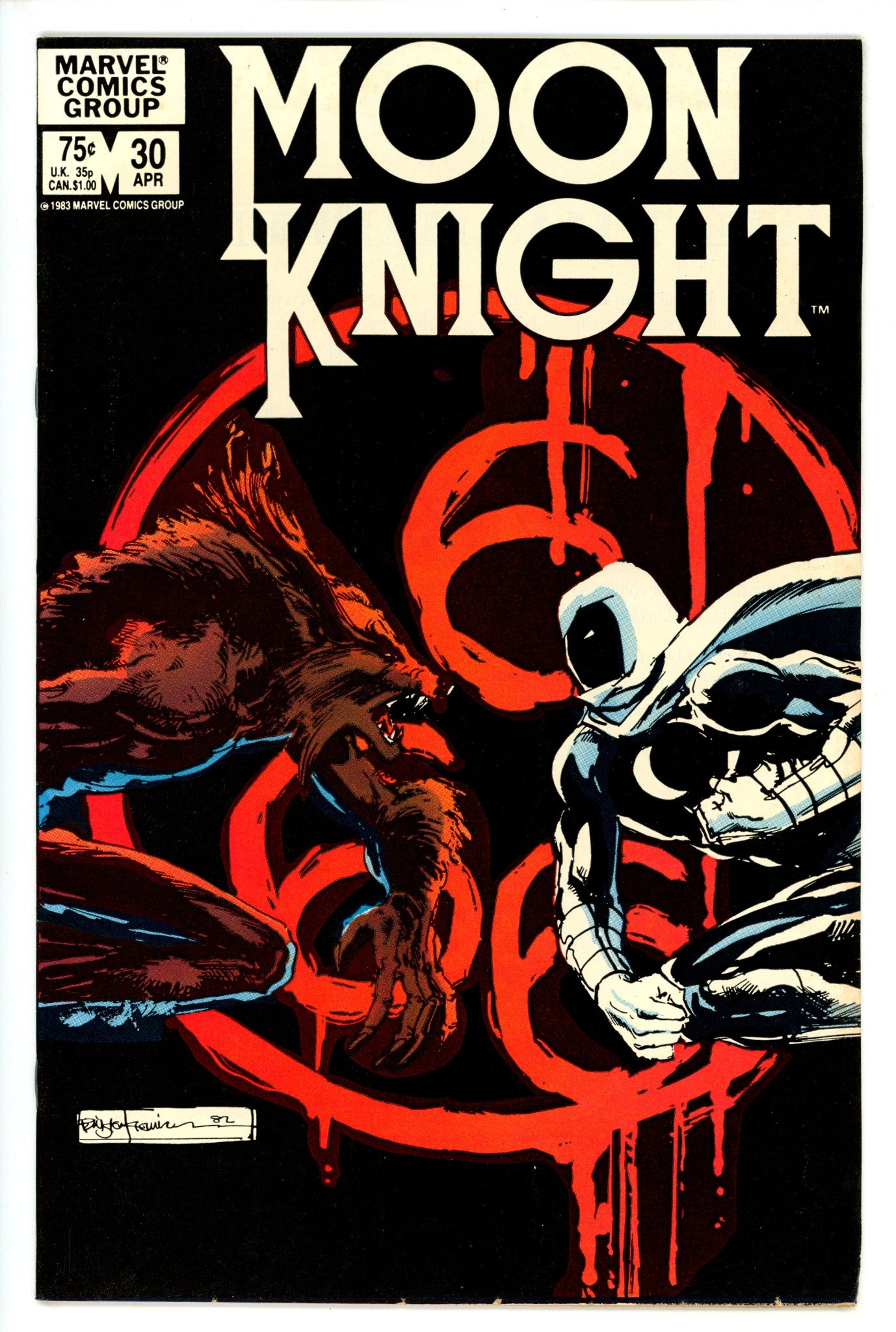 Moon Knight Vol 1 30 FN/VF