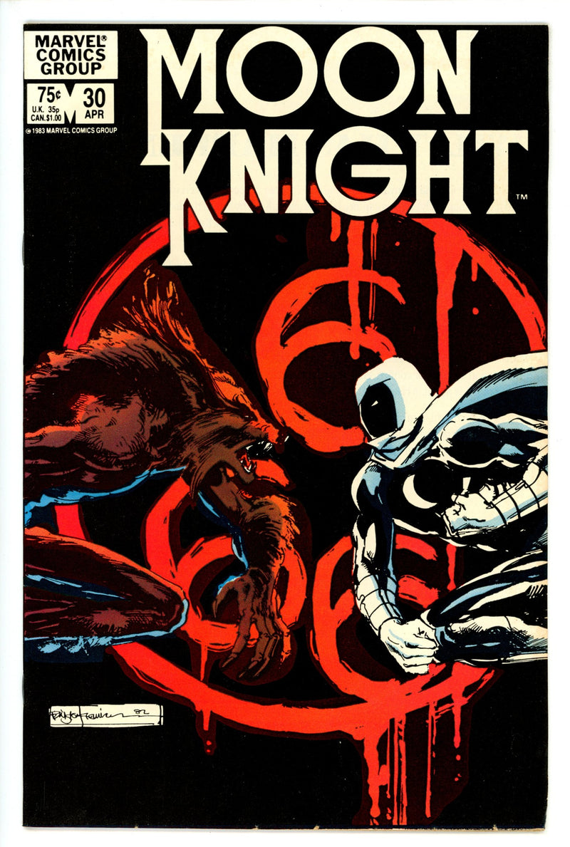 Moon Knight Vol 1 30 FN/VF