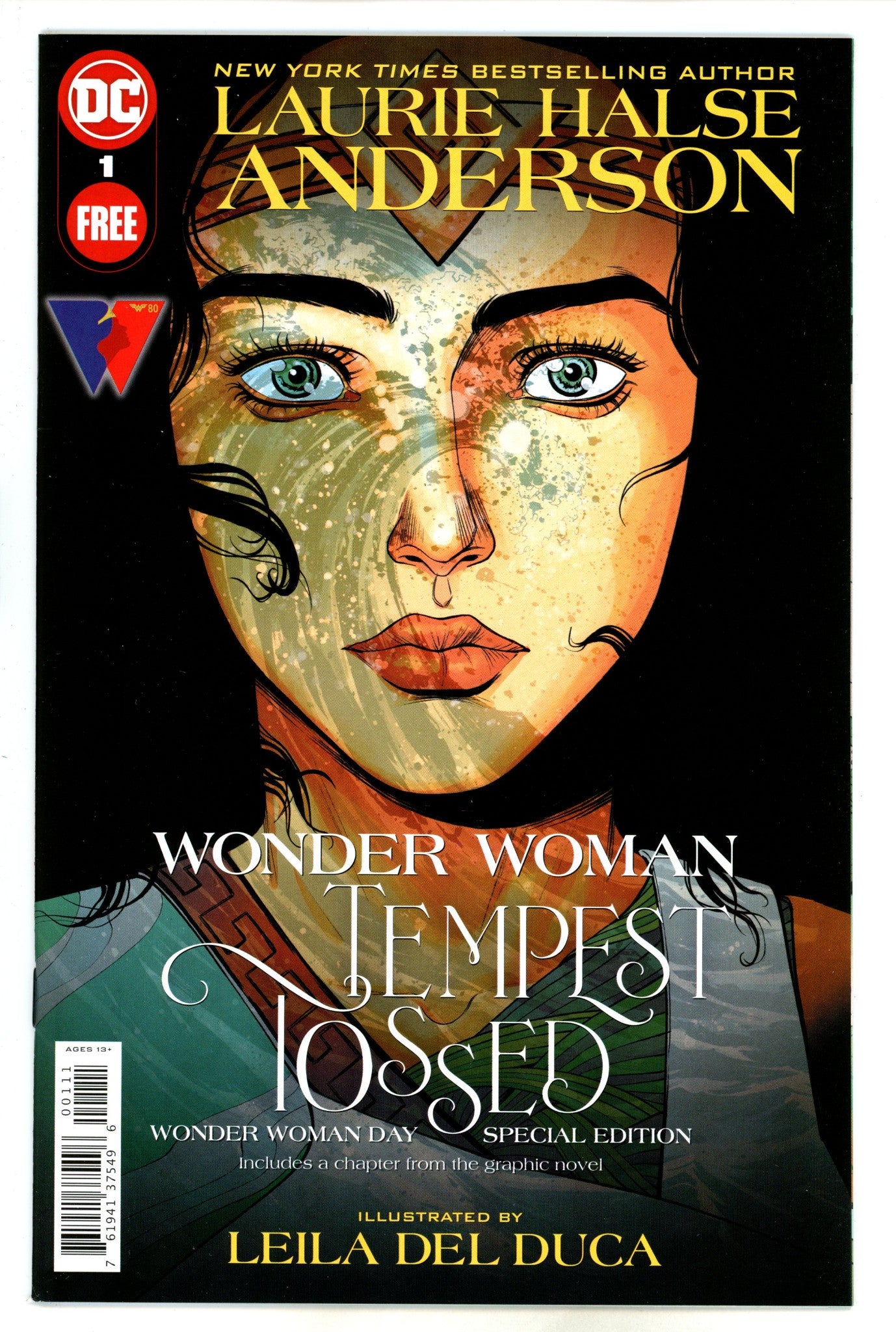 Wonder Woman Tempest Tossed 1