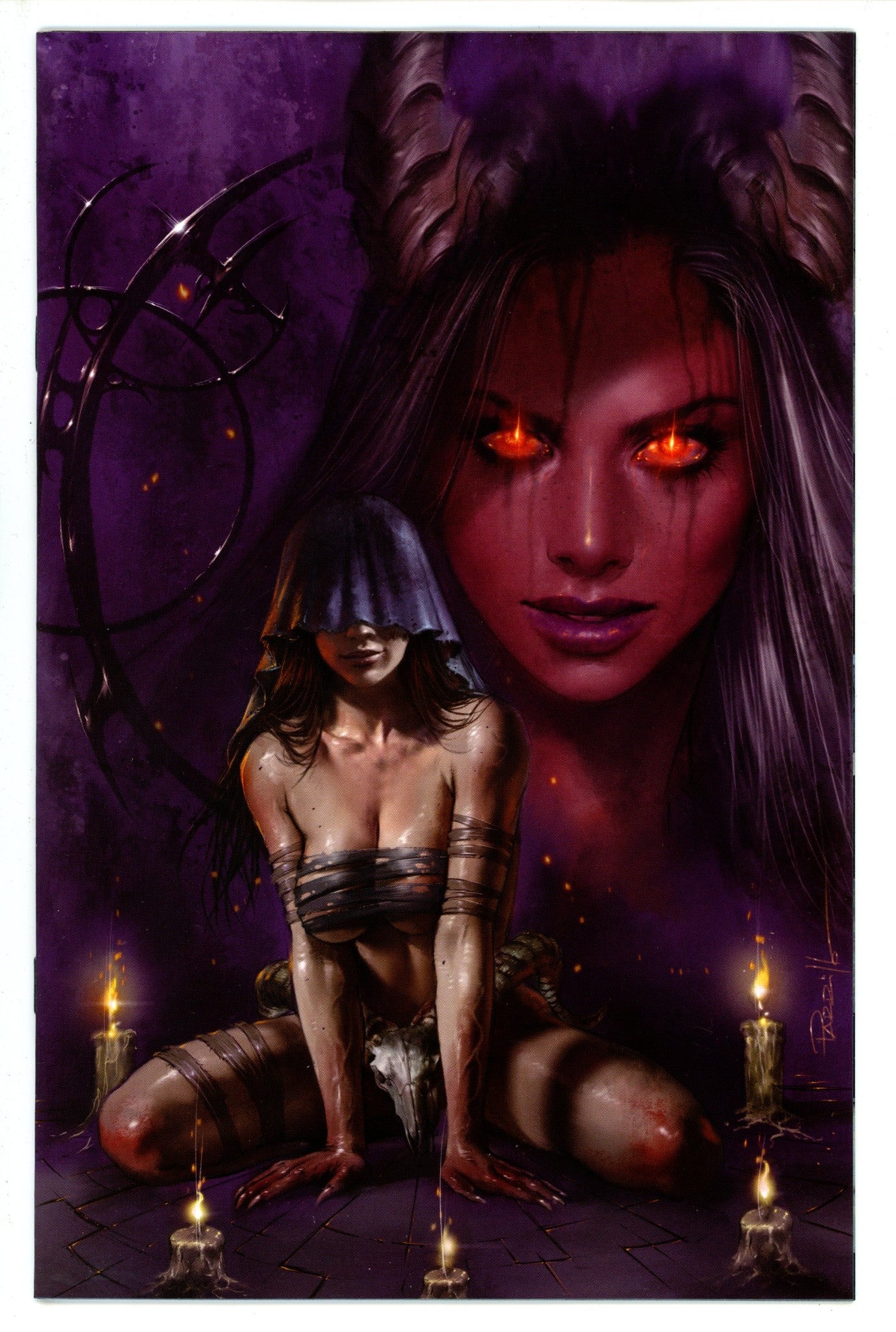Lady HEL 4 Parrillo Virgin Variant NM (2022)