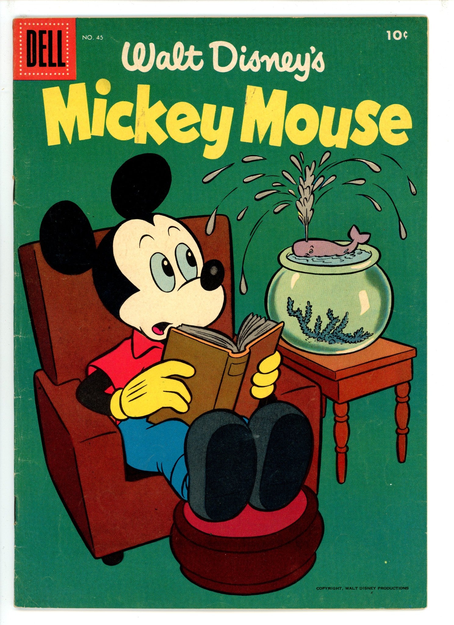 Mickey Mouse 45 VG/FN (1955)