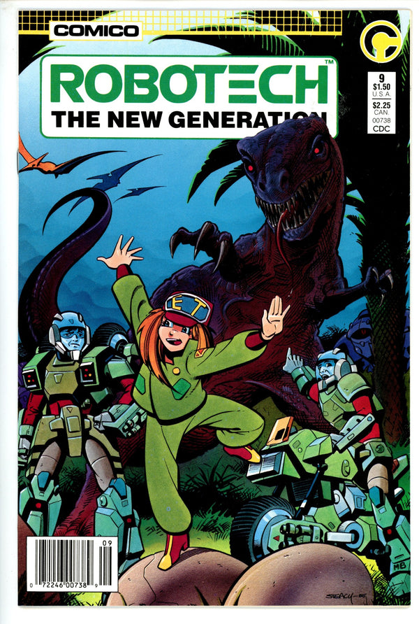 Robotech The New Generation  9 Newsstand