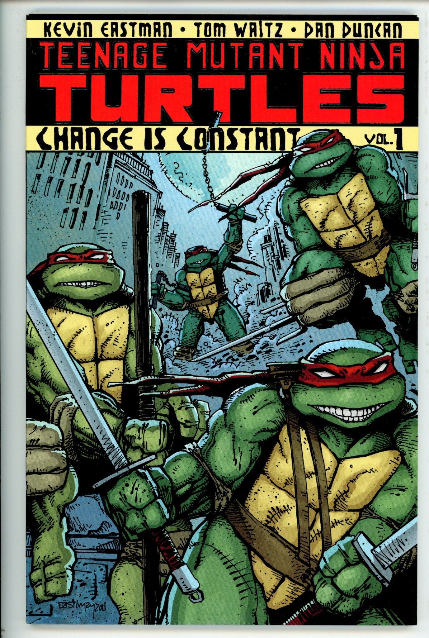 Teenage Mutant Ninja Turtles Vol 1 Change is Constant TPB