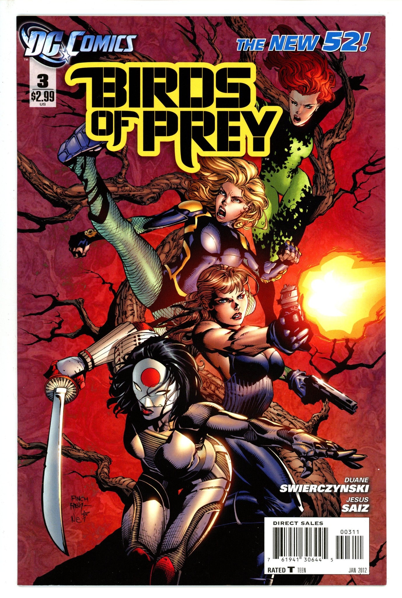 Birds of Prey Vol 3 3 (2012)