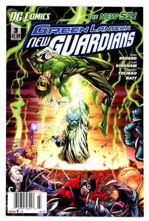 Green Lantern: New Guardians 3 Newsstand (2011)