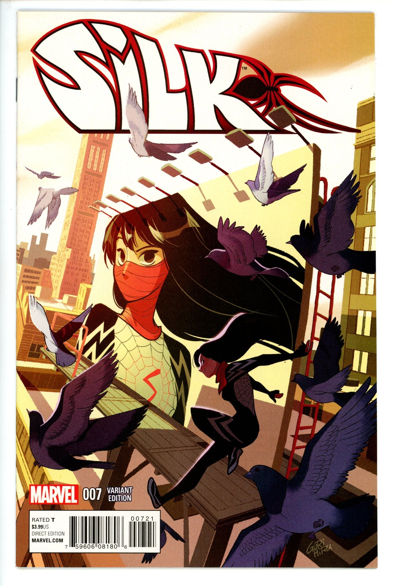 Silk Vol 1 7 Gurihiru Variant NM