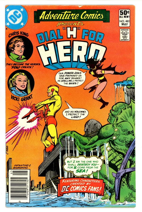 Adventure Comics Vol 1 481 Newsstand (1981)