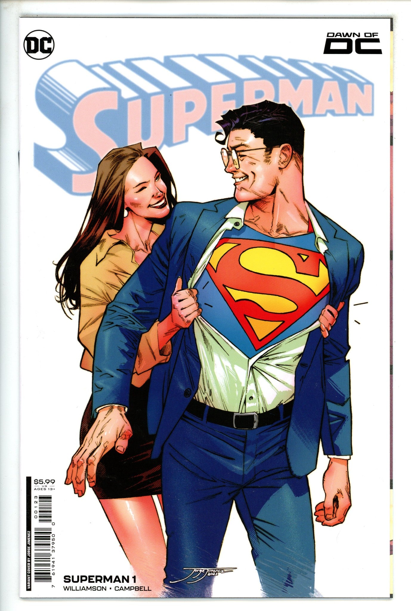 Superman Vol 6 1 Jimenez Variant (2023)