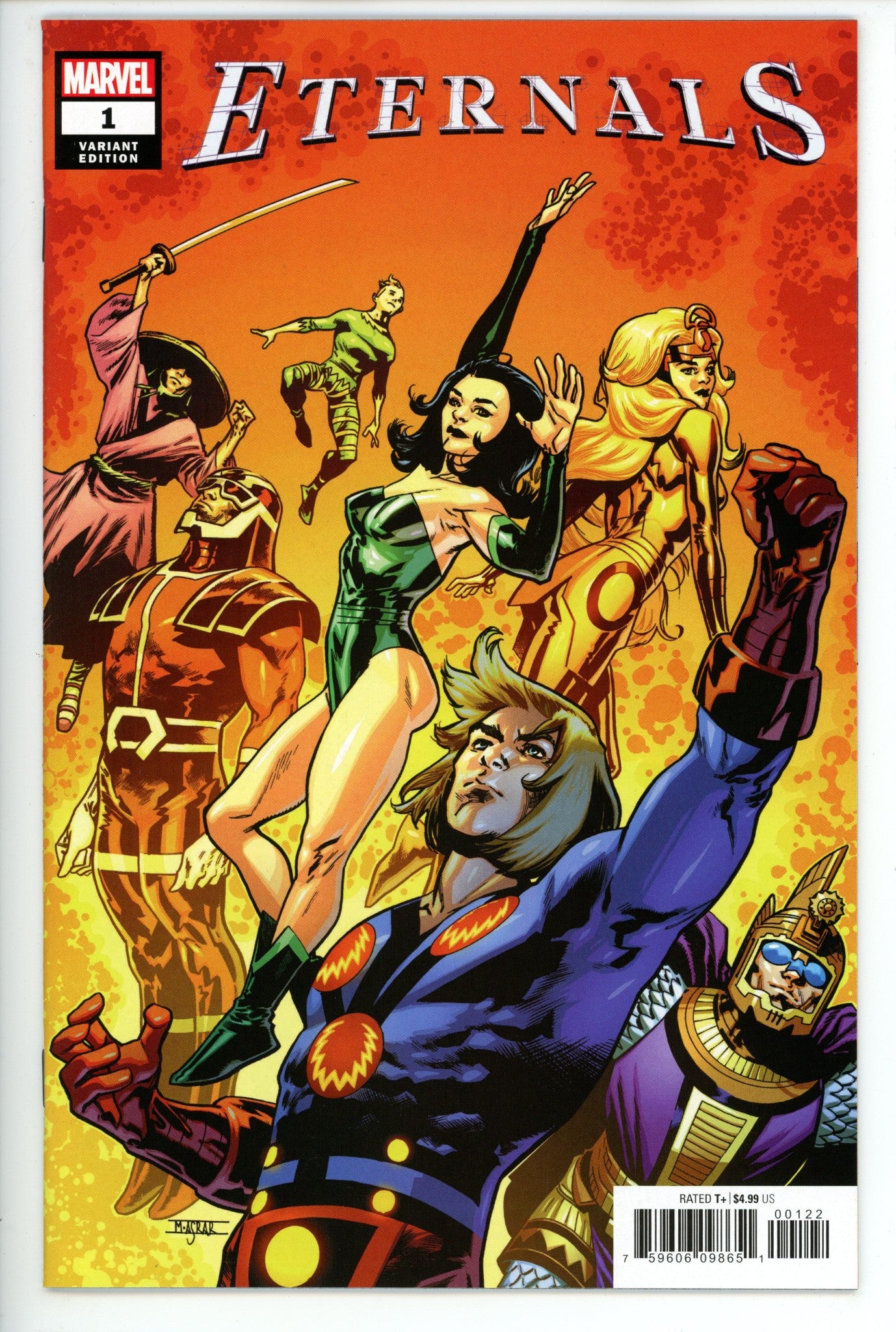 Eternals Vol 5 1 Asrar Variant