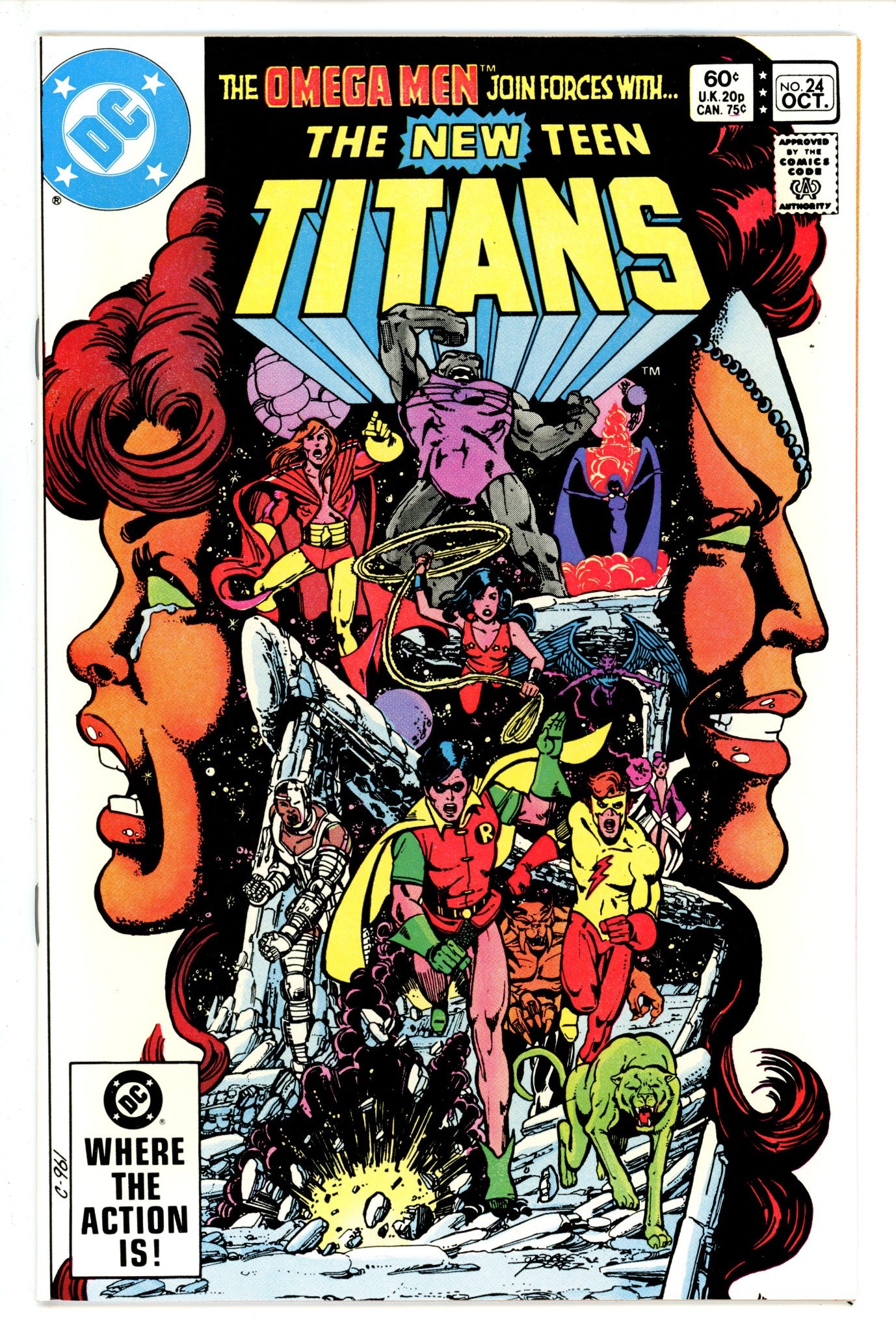 The New Teen Titans Vol 1 24 NM (1982)