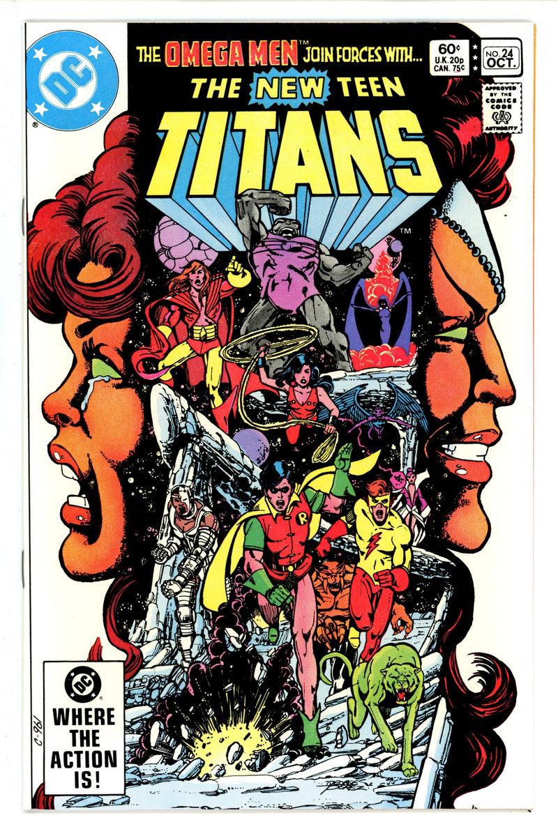 The New Teen Titans Vol 1 24 NM (1982)