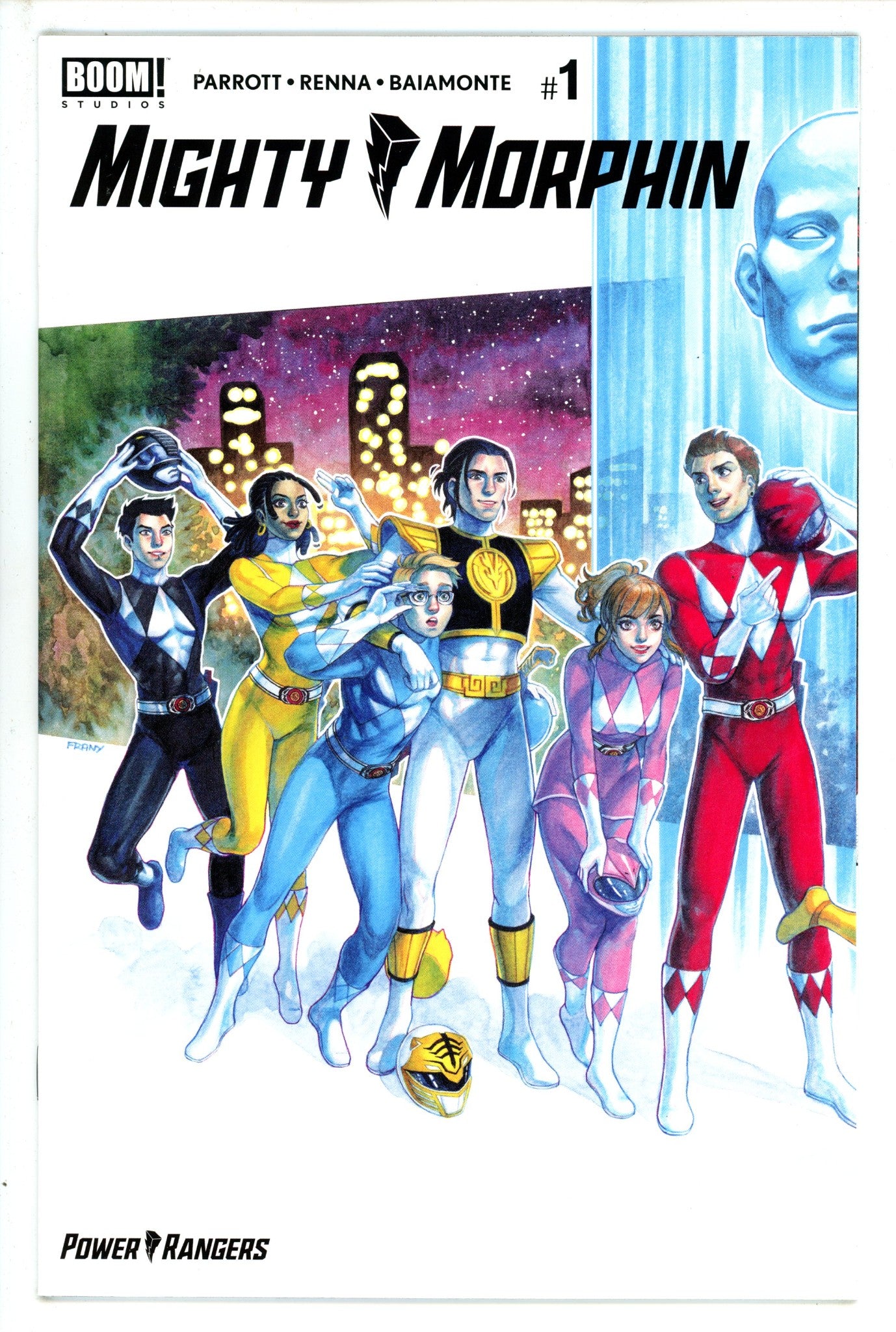 Mighty Morphin 1 2nd Print Frany Variant (2020)