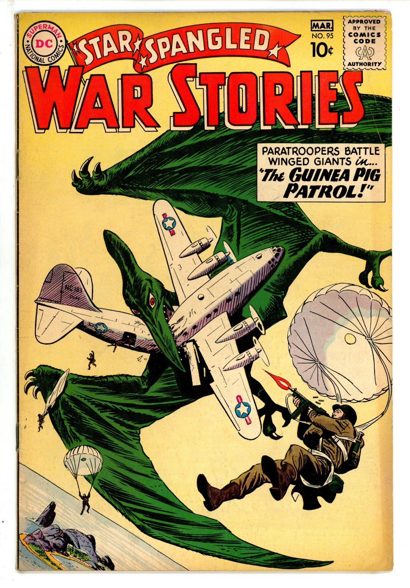 Star Spangled War Stories Vol 1 95 VG (1961)