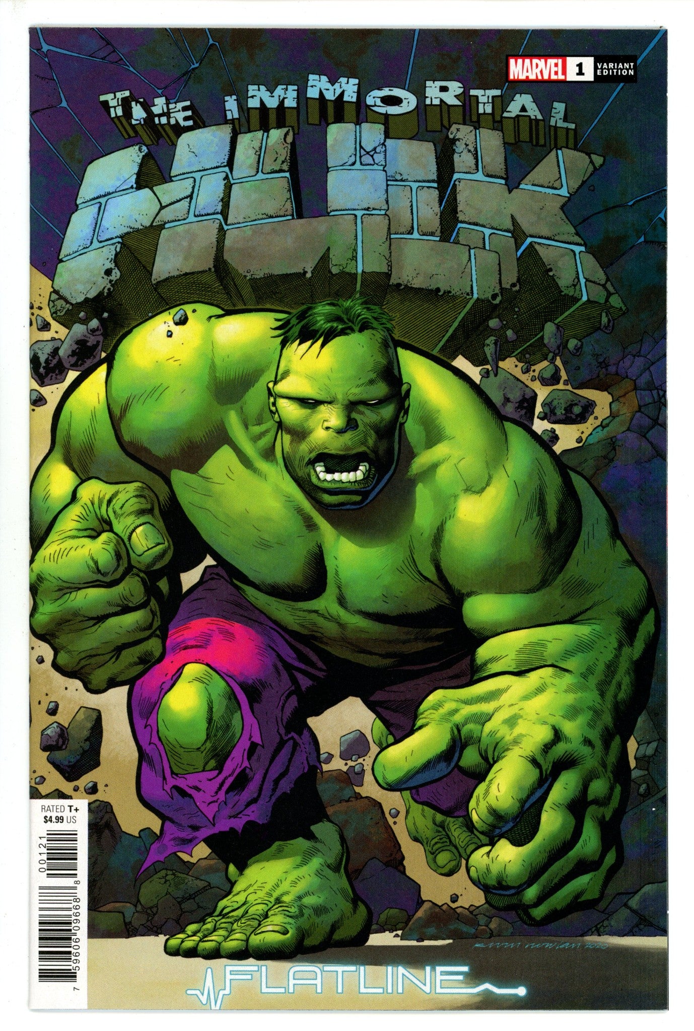 Immortal Hulk: Flatline 1 Nolan Variant (2021)