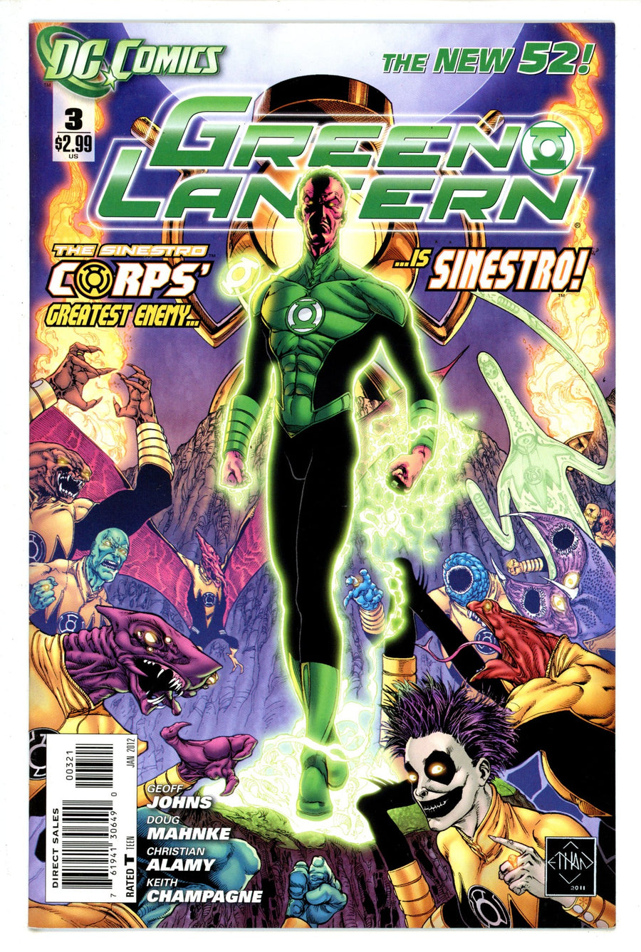 Green Lantern Vol 5 3 Sciver Variant (2011)