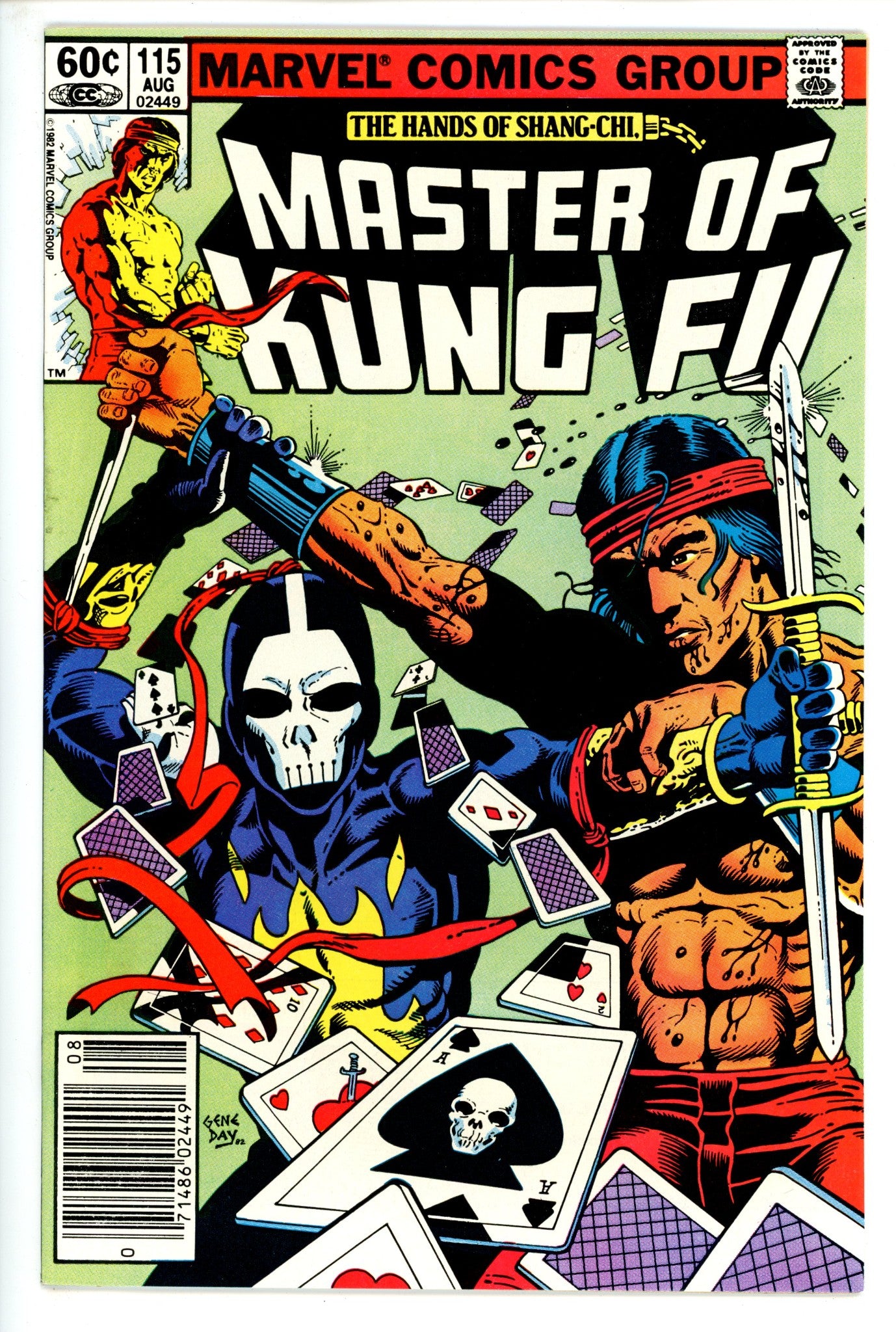 Master of Kung Fu 115 Newsstand VF+