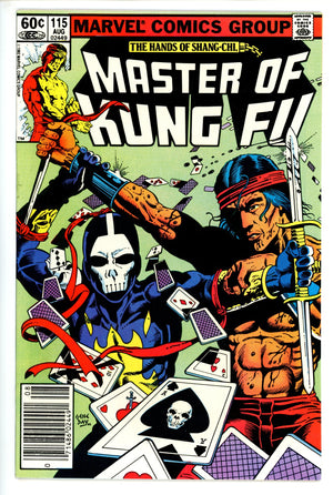Master of Kung Fu 115 Newsstand VF+