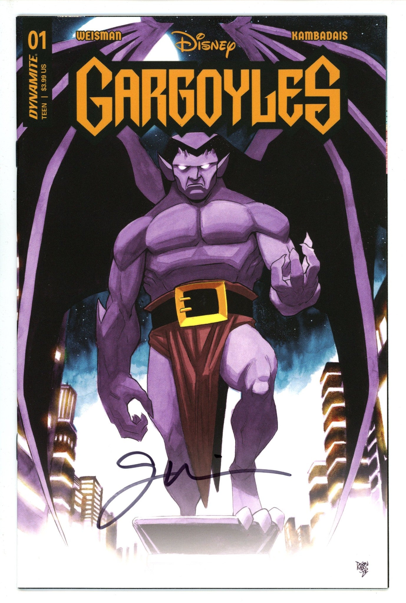 Gargoyles 1 Weisman Incentive Variant NM+ (2022)