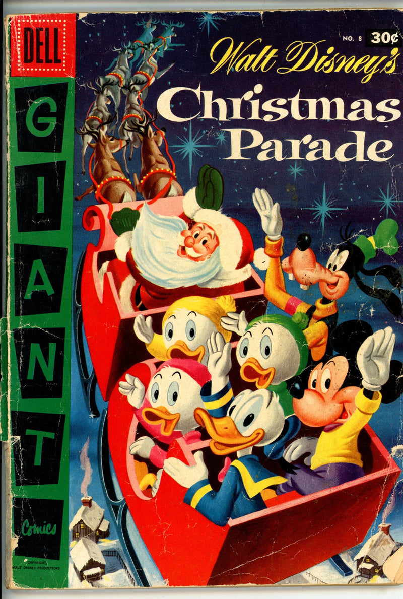 Walt Disney's Christmas Parade 8 Canadian VG/FN