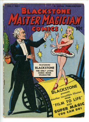 Blackstone Master Magician Comics Vol 1 1 VG+ (1946)