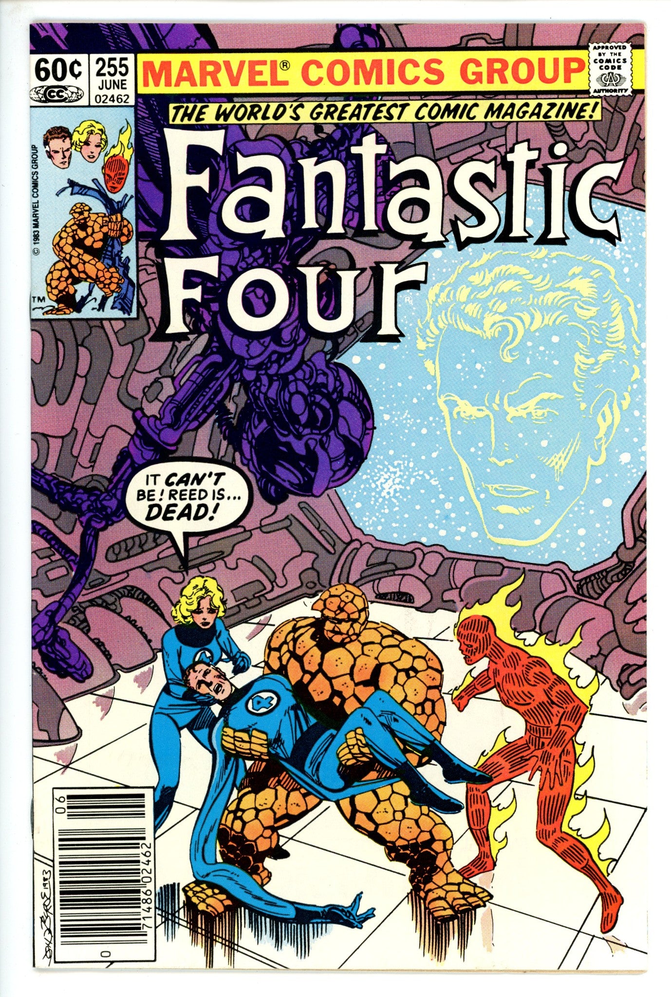 Fantastic Four Vol 1 255 Newsstand