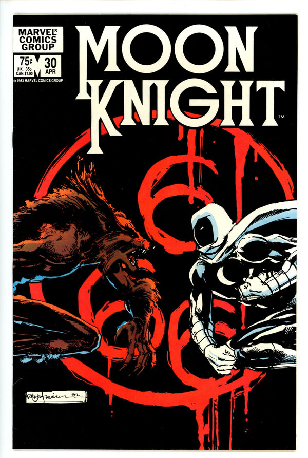 Moon Knight Vol 1 30 VF-