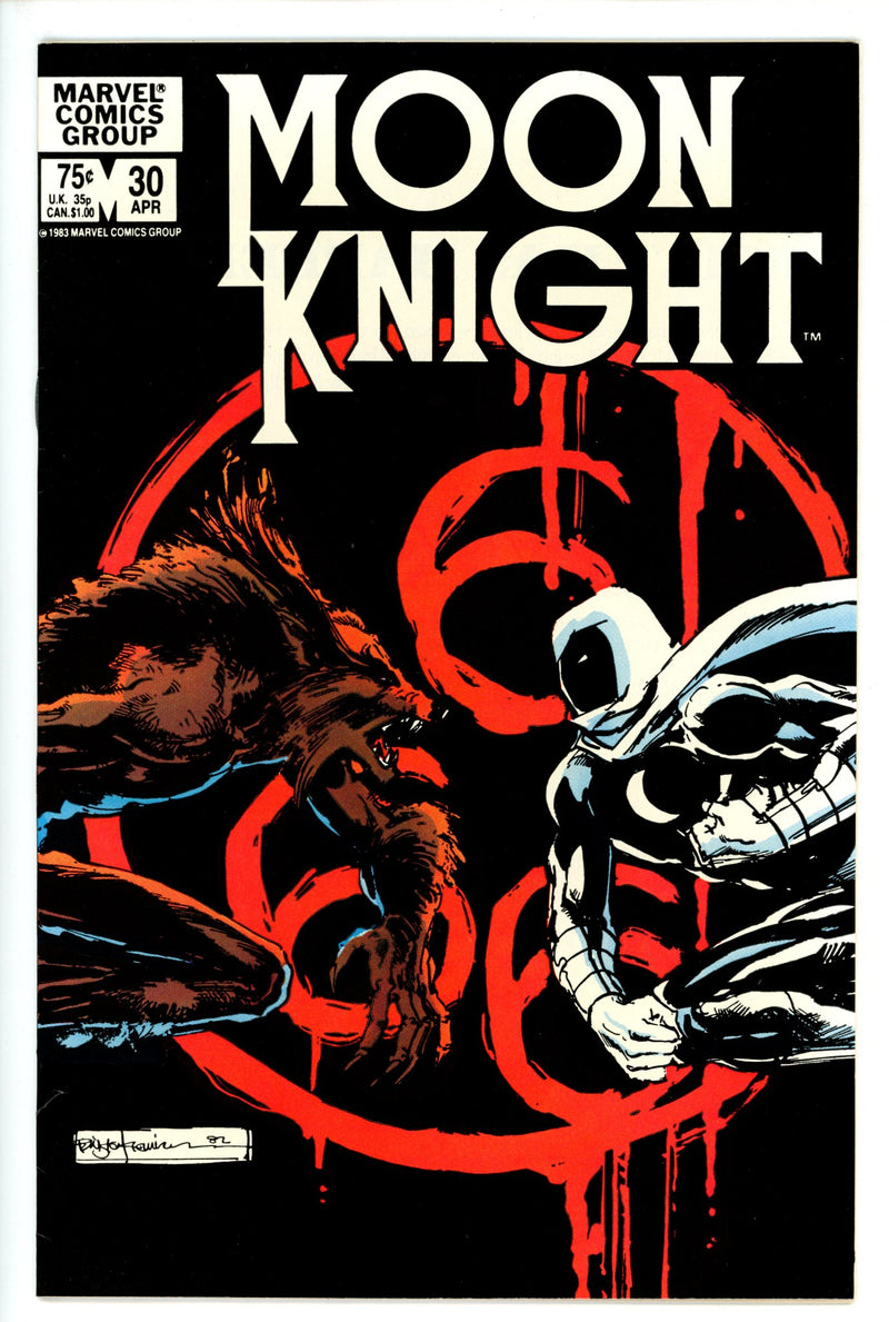 Moon Knight Vol 1 30 VF-