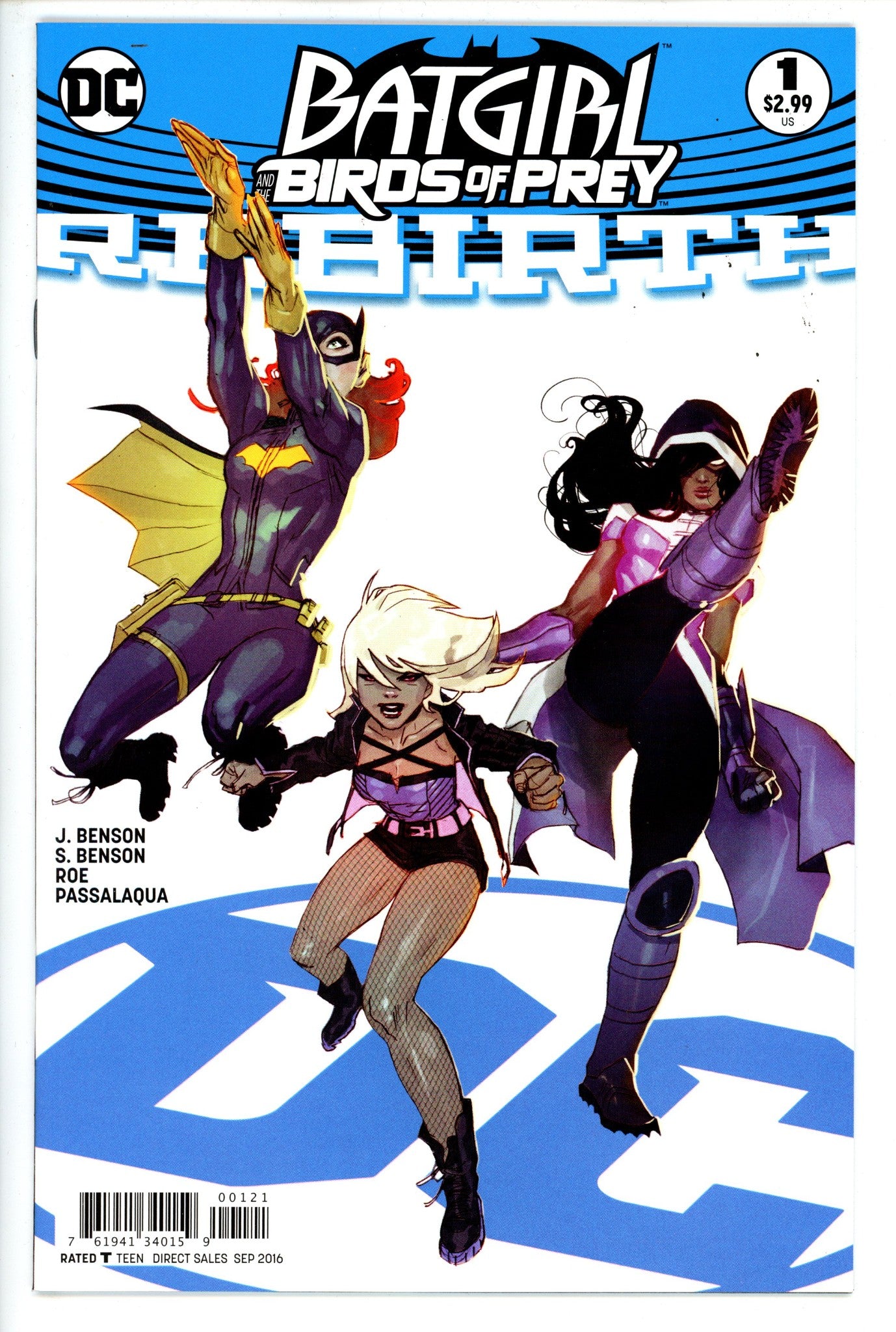 Batgirl & the Birds of Prey: Rebirth 1 Caldwell Variant
