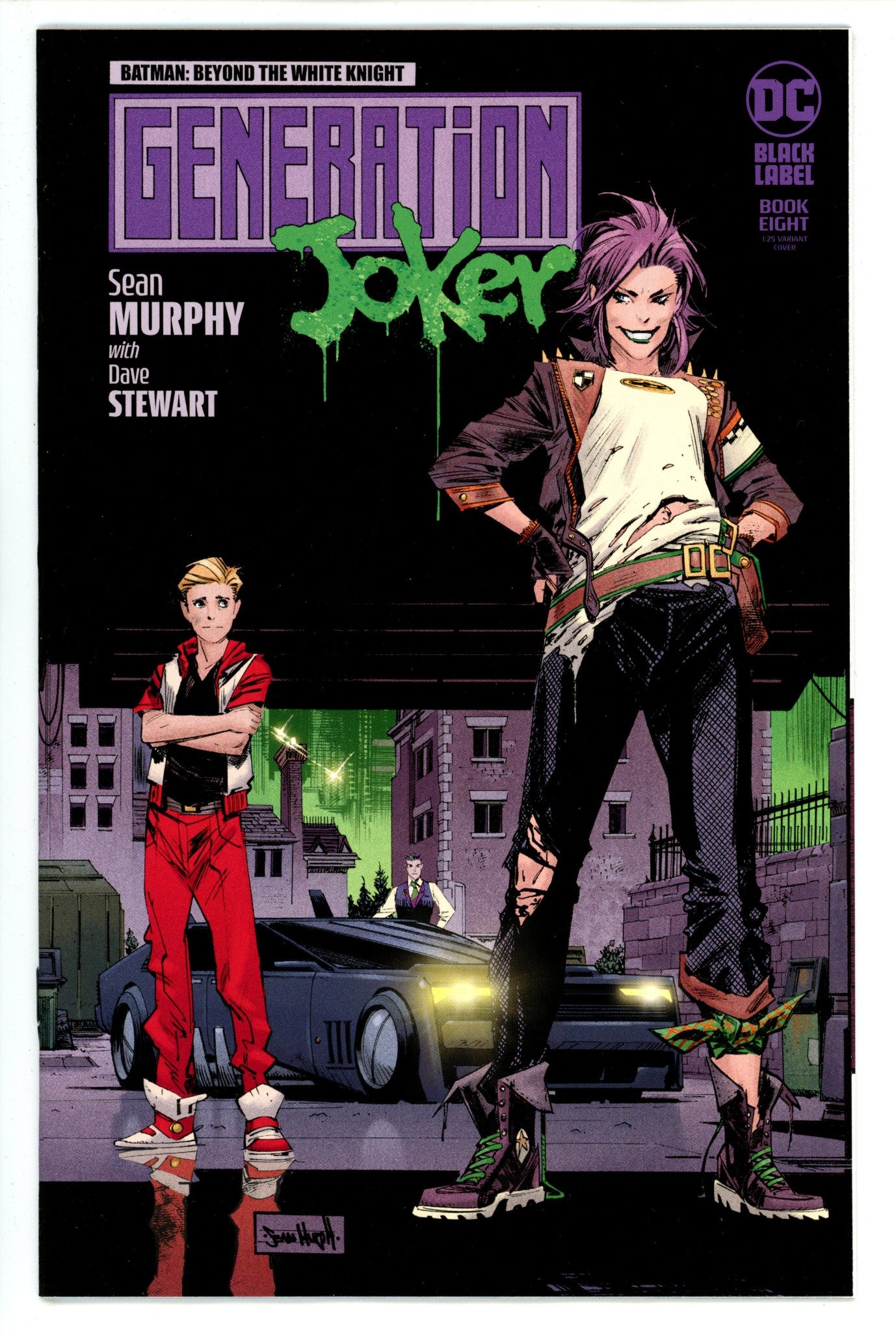 Batman Beyond The White Knight 8 Murphy Incentive Variant NM+ (2023)