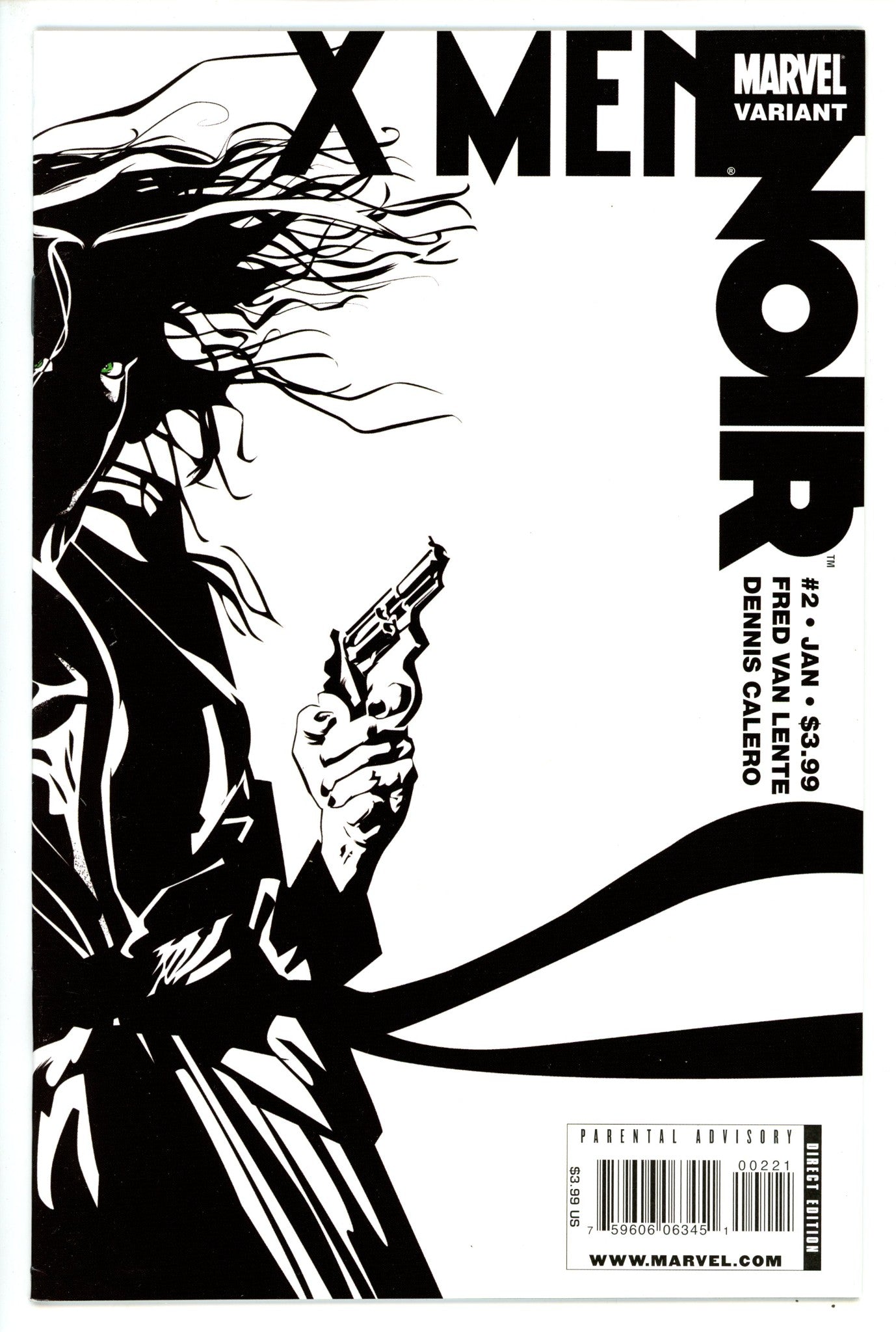 X-Men Noir 2 Calero Variant
