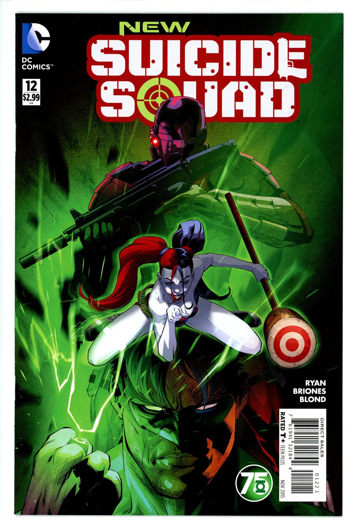 New Suicide Squad 12 Green Lantern Variant