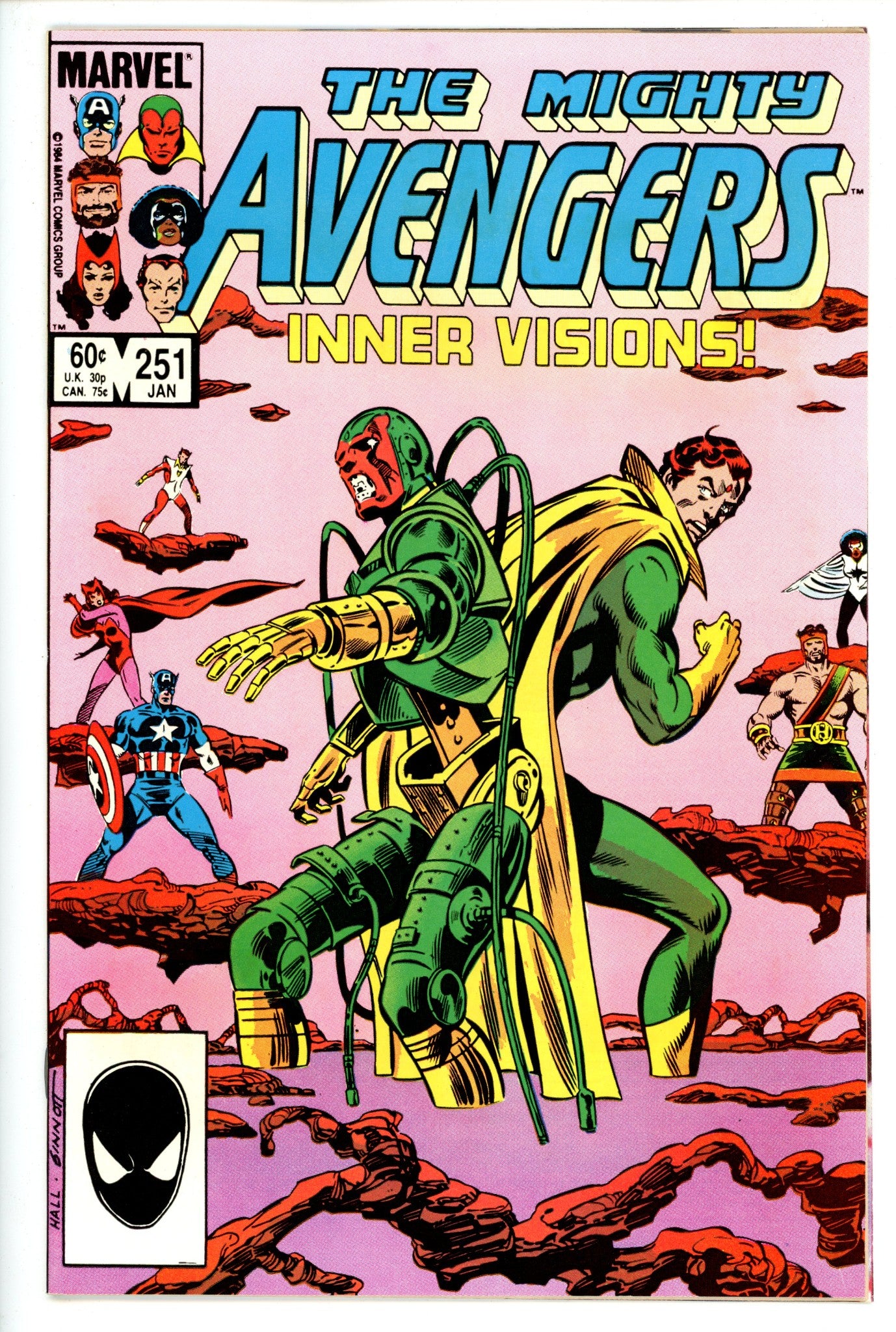 The Avengers Vol 1 251