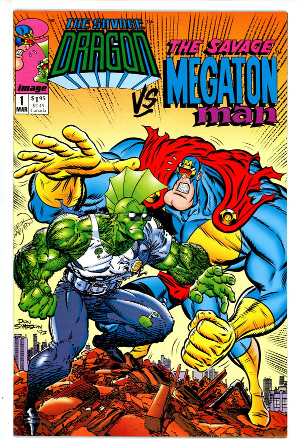 Savage Dragon vs. Savage Megaton Man 1 (1992)