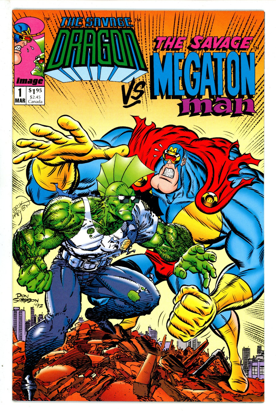 Savage Dragon vs. Savage Megaton Man 1 (1992)