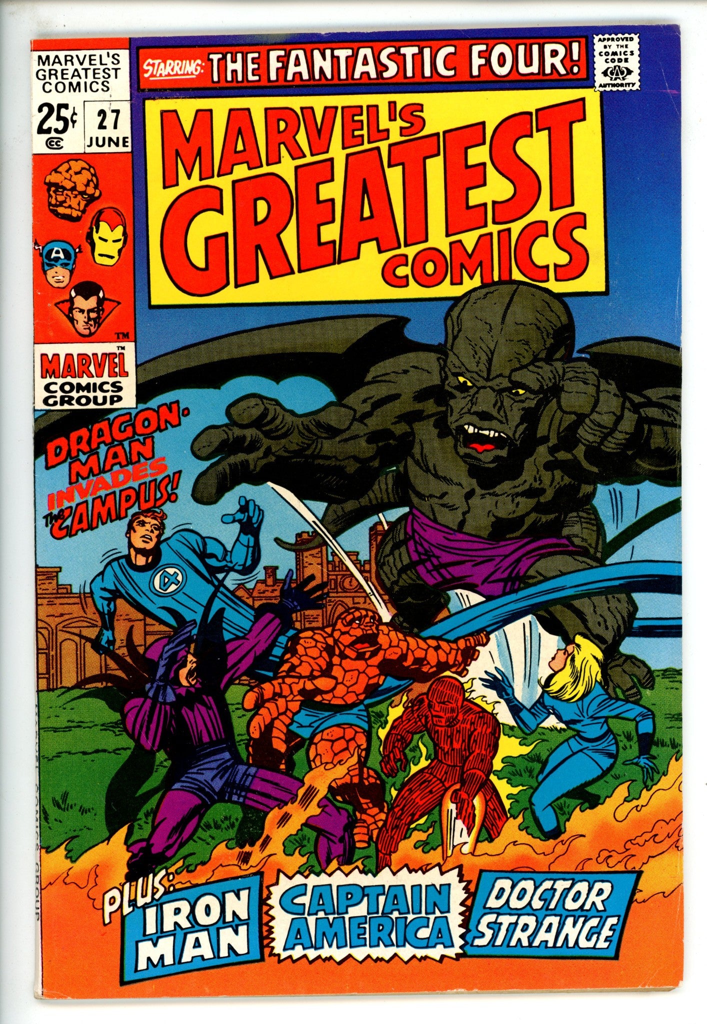 Marvel's Greatest Comics 27 FN (1970)