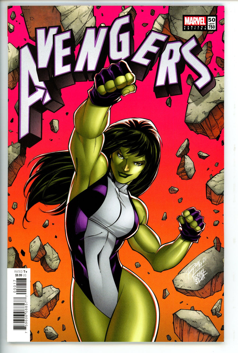 Avengers Vol 8 50 Lim Variant (2021)