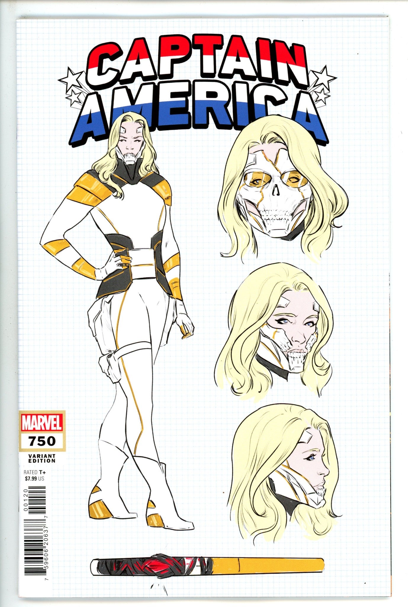Captain America 750 Carnero Design Incentive Variant (2023)