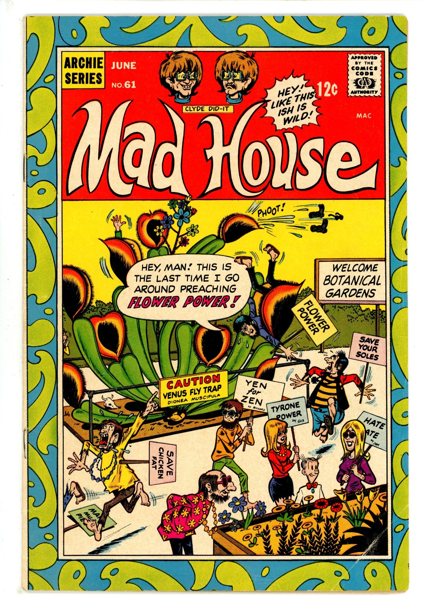 Archie's Madhouse 61 VG/FN (1968)