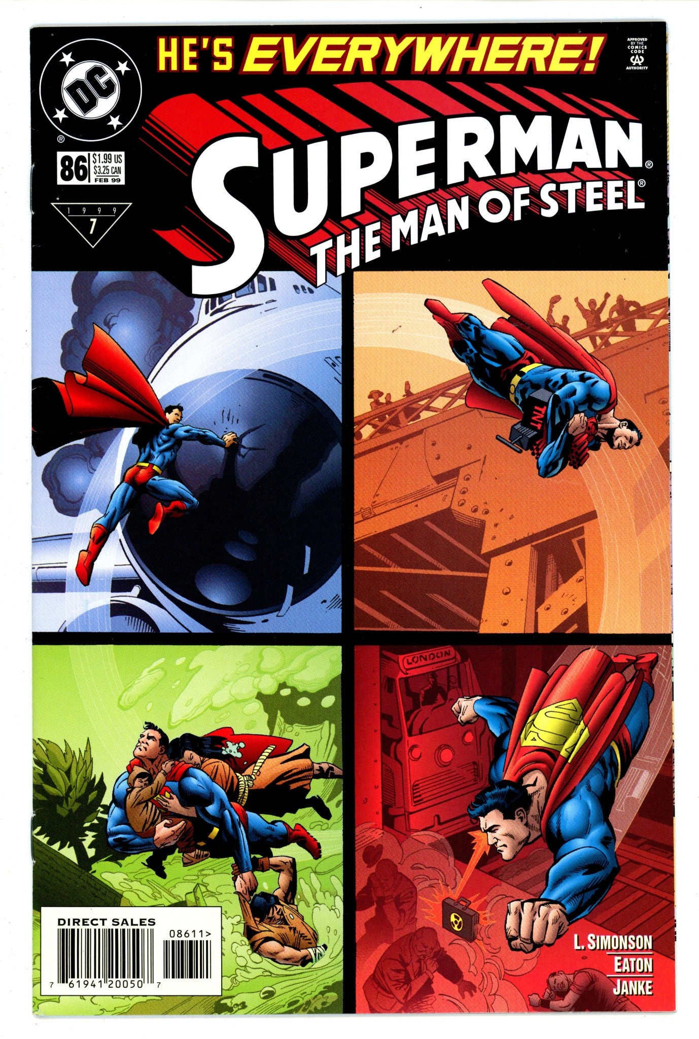 Superman: The Man of Steel 86