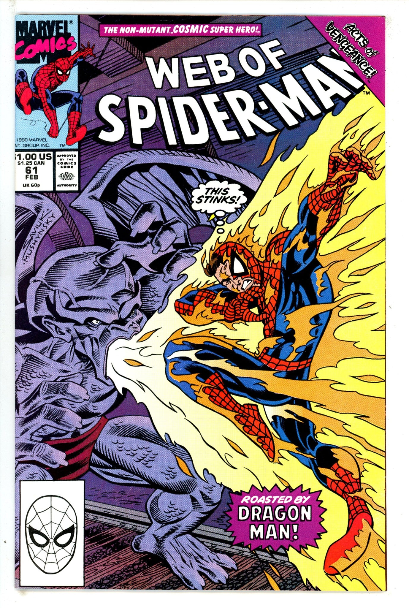 Web of Spider-Man Vol 1 61 (1989)