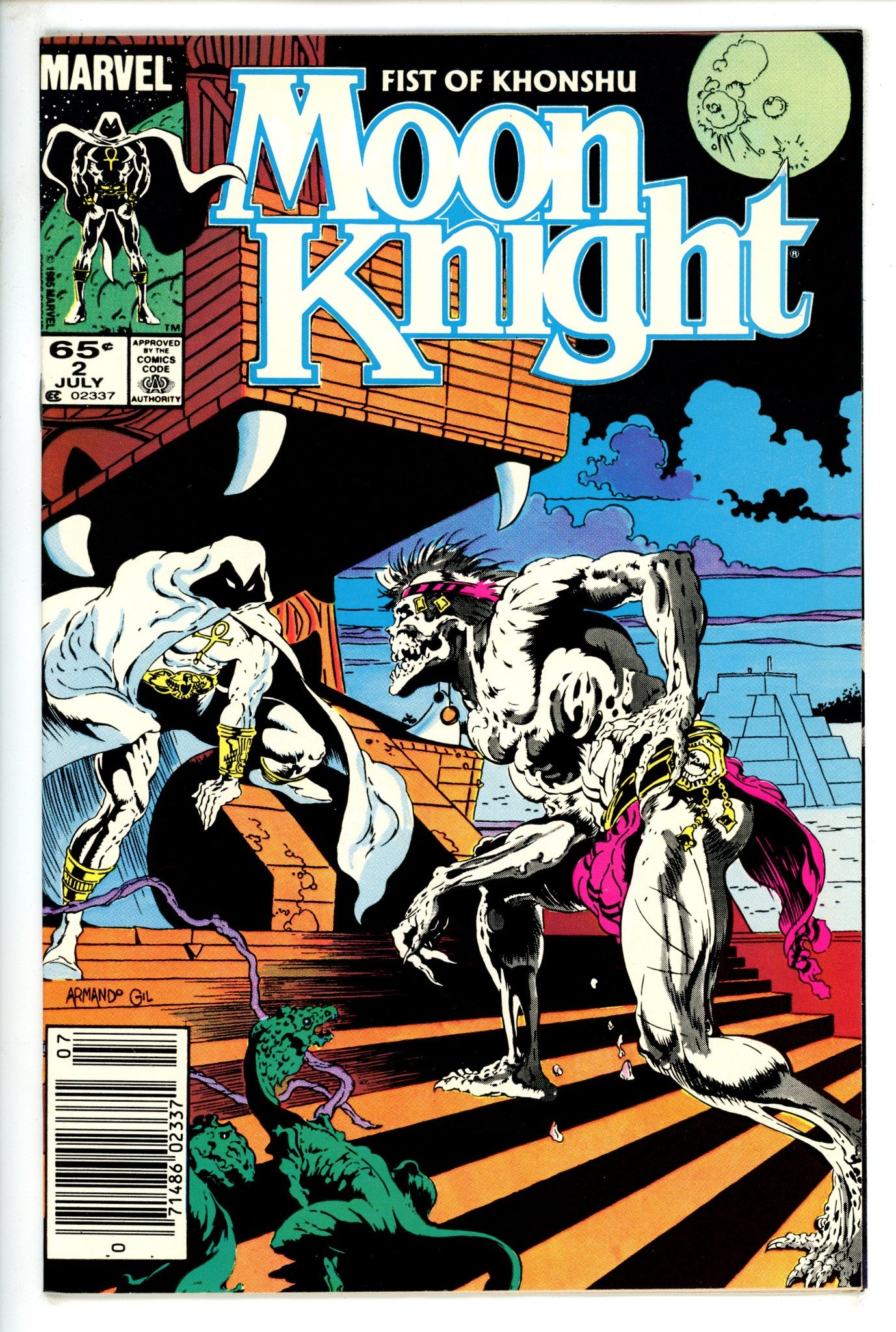 Moon Knight Vol 2 2 Newsstand VF (1985)