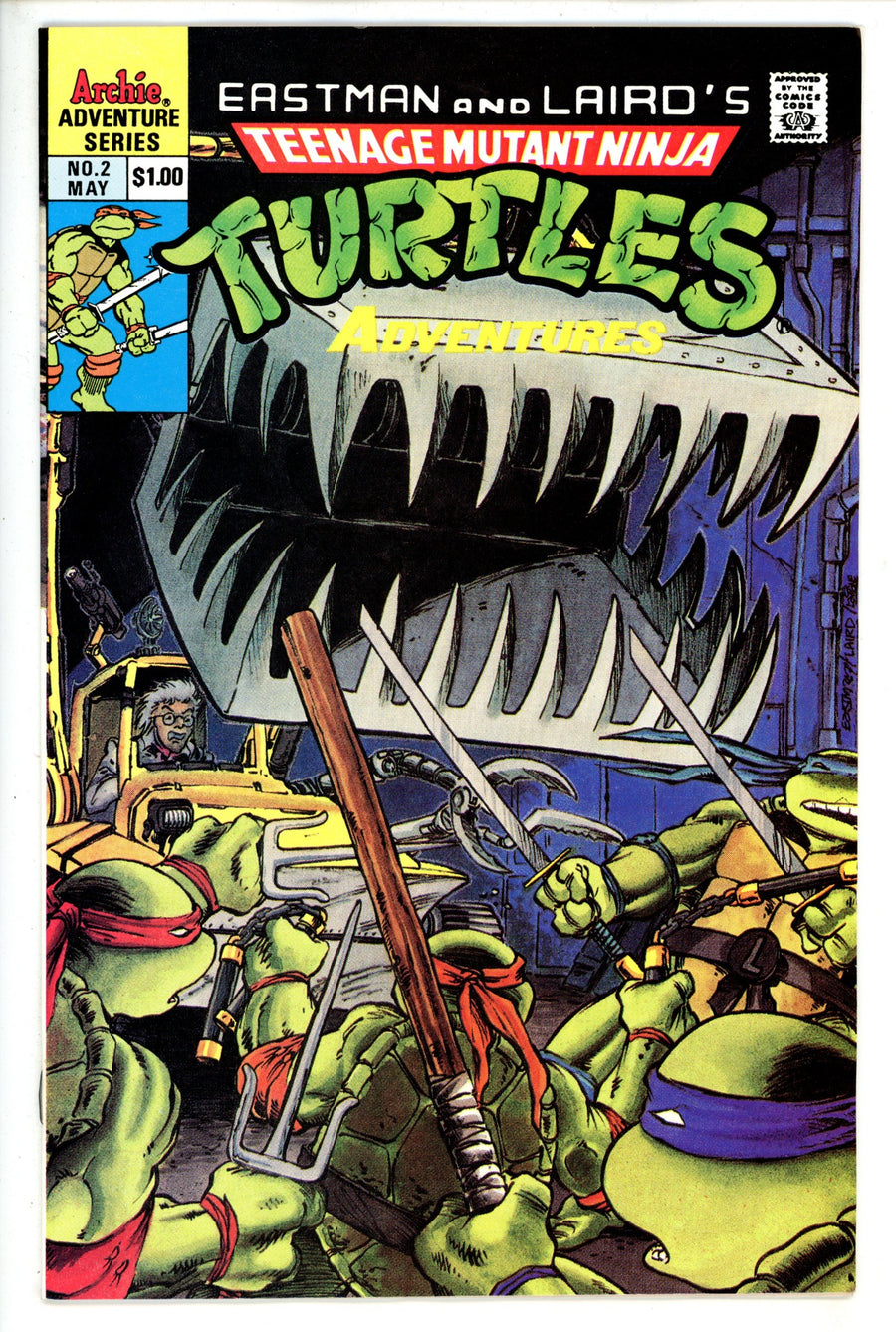 Teenage Mutant Ninja Turtles Adventures Vol 2 2 5th Print NM-