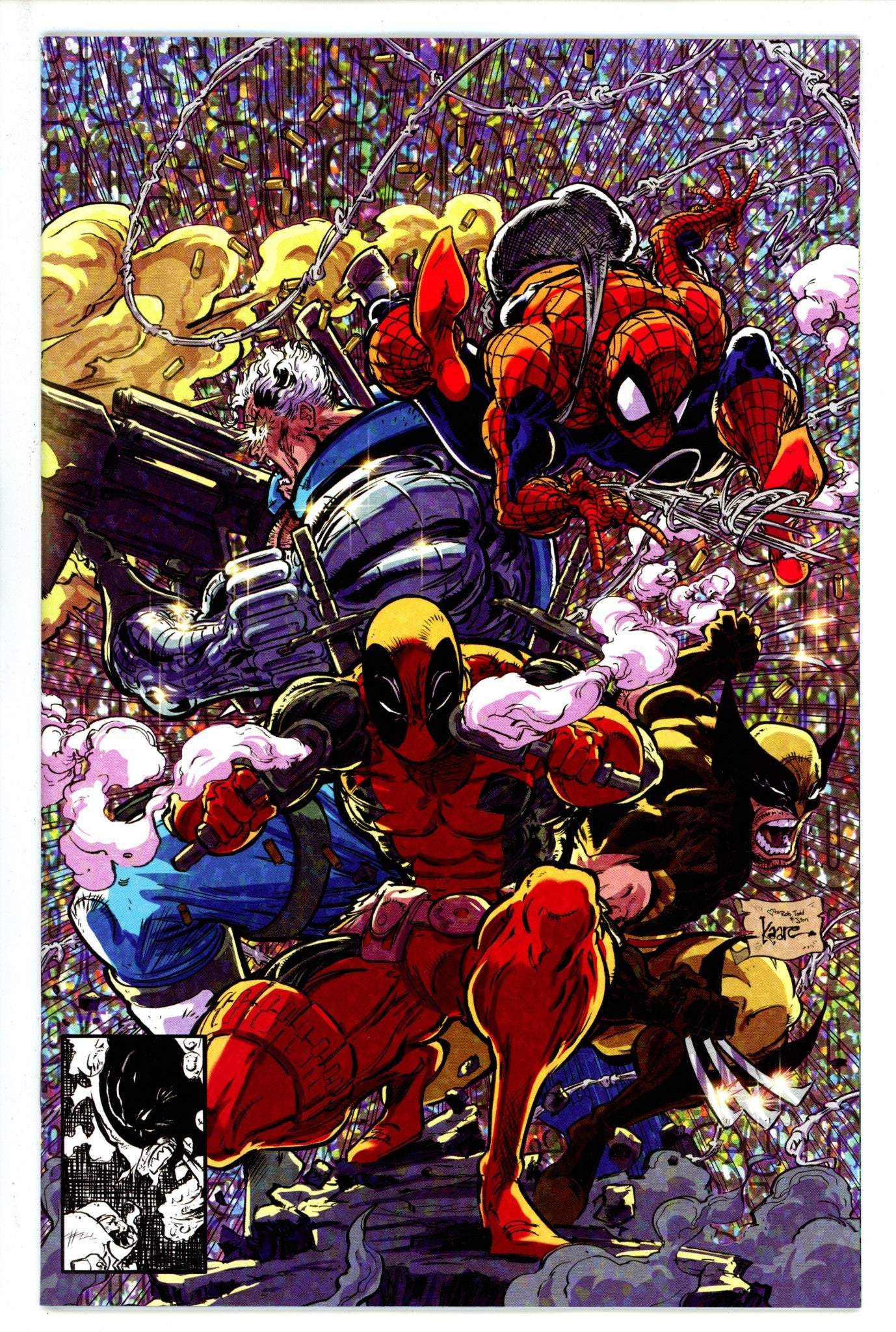 Deadpool Vol 8 1 Andrews Exclusive Virgin Variant