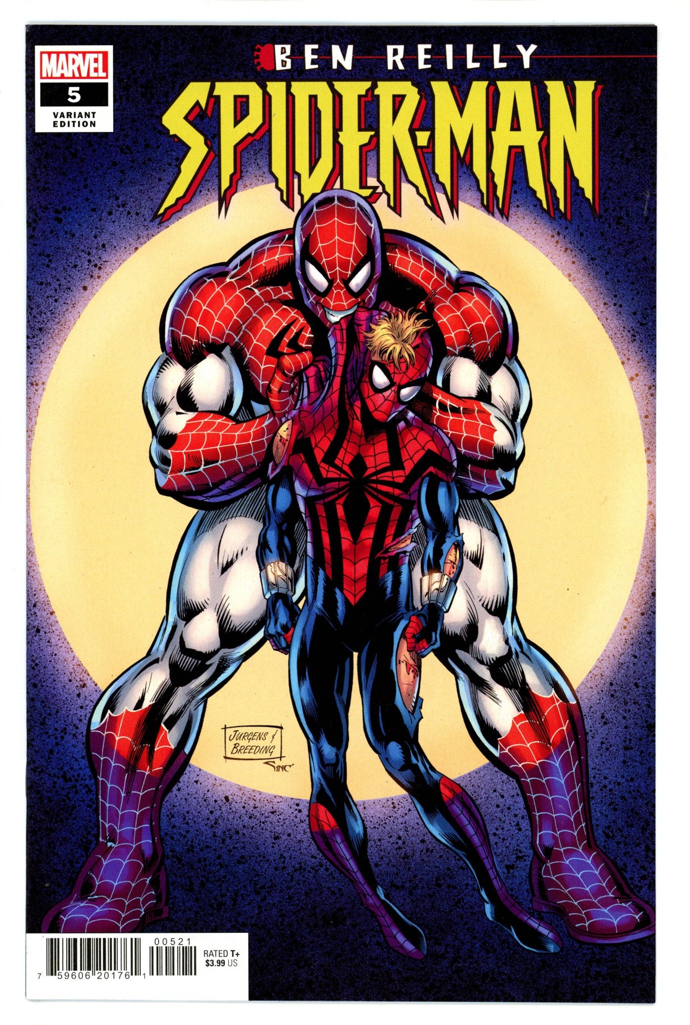 Ben Reilly Spider-Man 5 Jurgens Variant (2022)