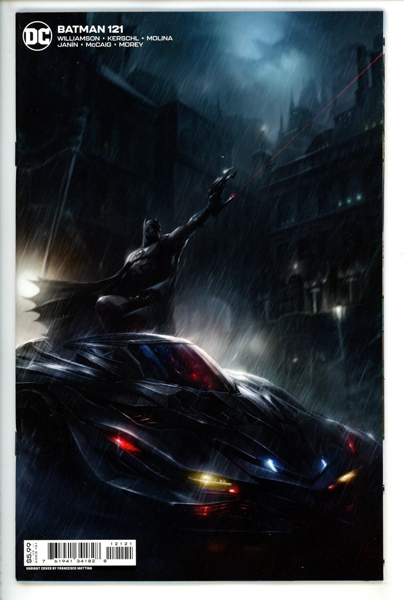 Batman Vol 3 121 Mattina Variant (2022)