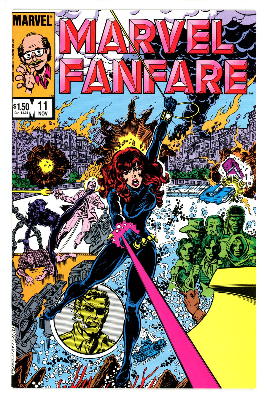 Marvel Fanfare Vol 1 11 NM