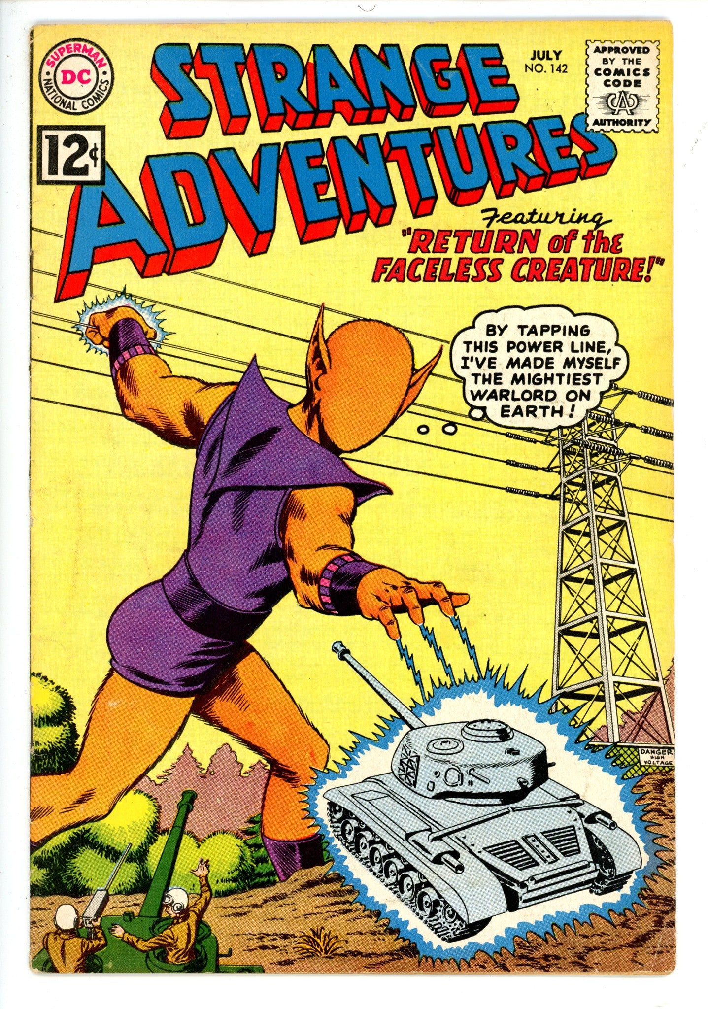 Strange Adventures Vol 1 142 FN-