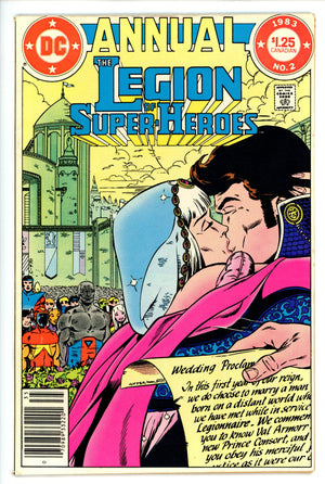 The Legion of Super-Heroes Annual Vol 2 2 Canadian F/VF