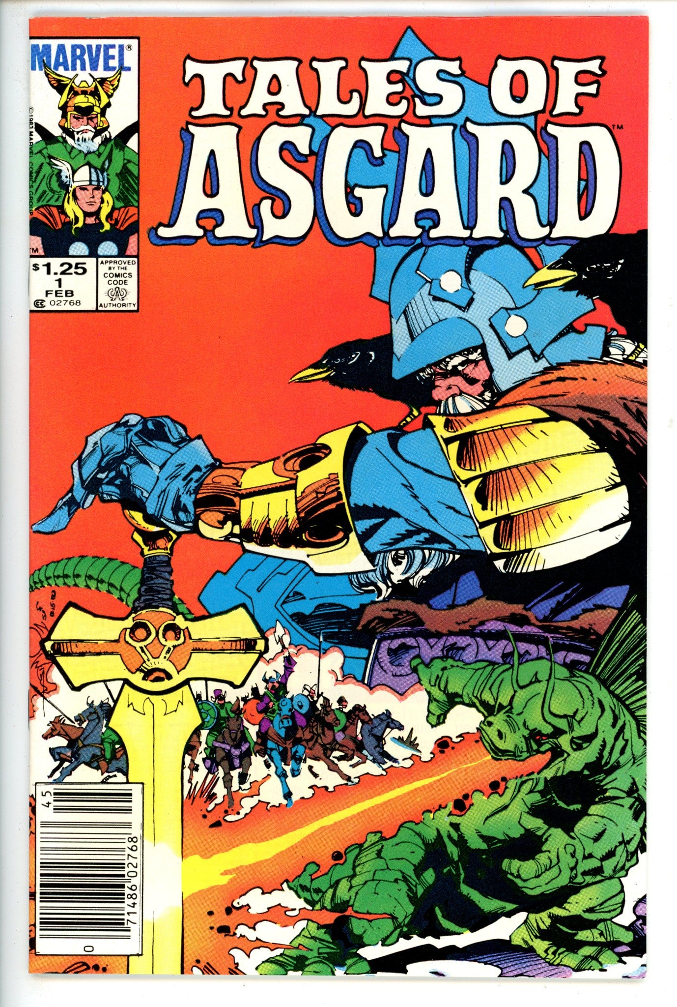Tales of Asgard Vol 2 1 Newsstand